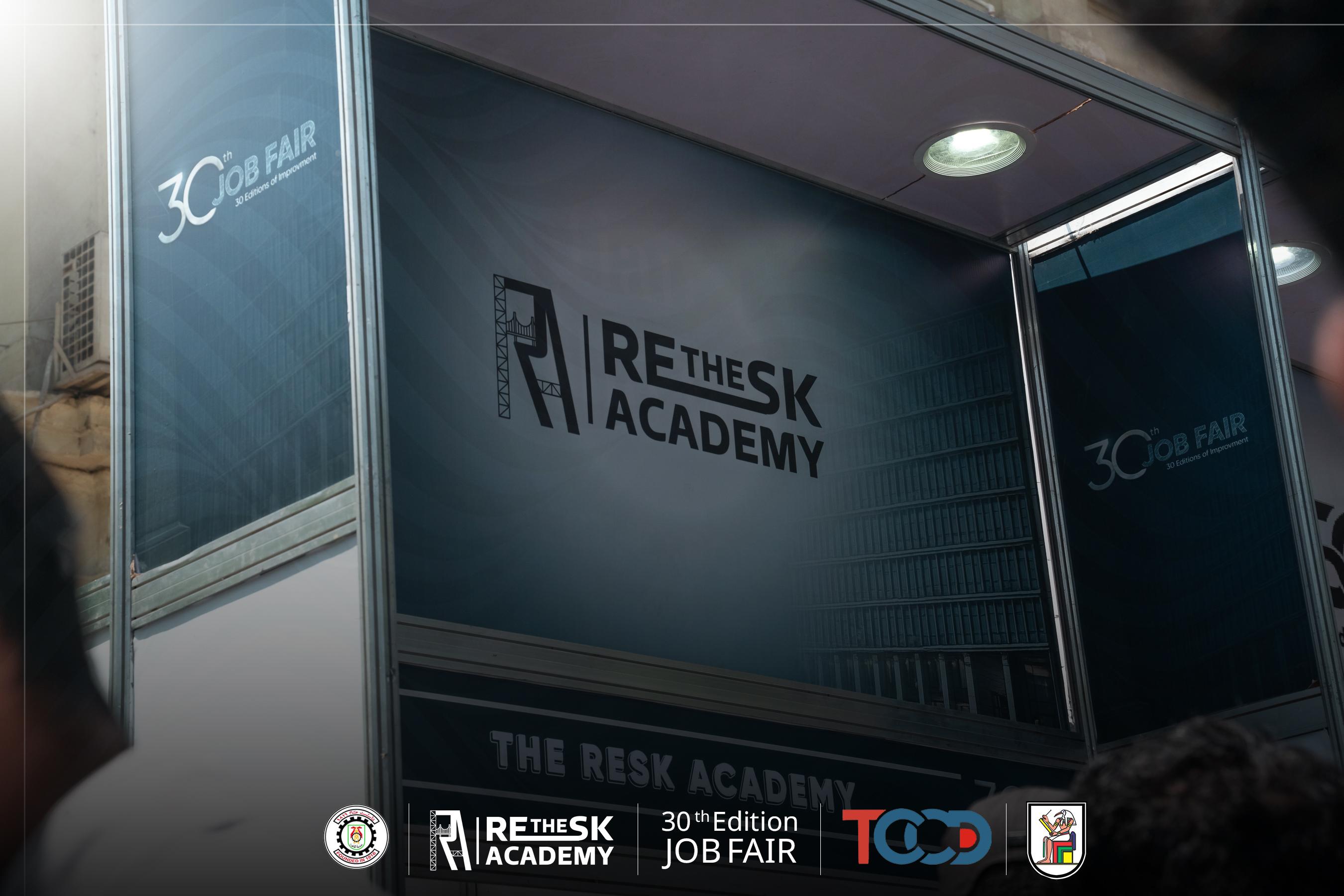 The RESK Academy at 30th Job Fair _Faculty of Engineering Cairo University
